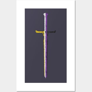 Nonbinary Sword Posters and Art